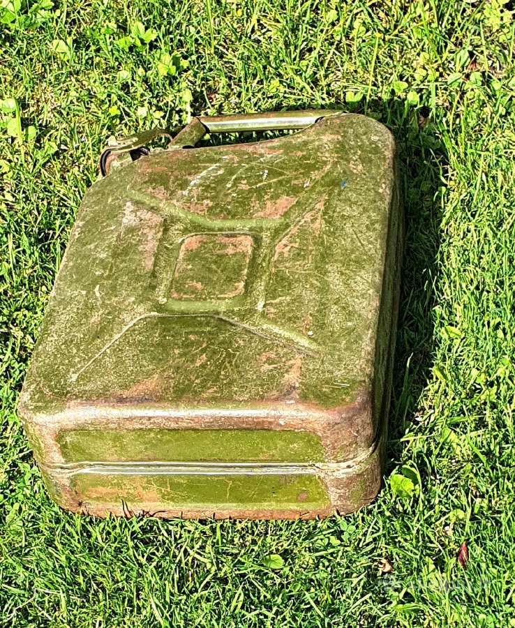 Senas Jerry Can stiliaus 20l kanistras - nuotraukos Nr. 6