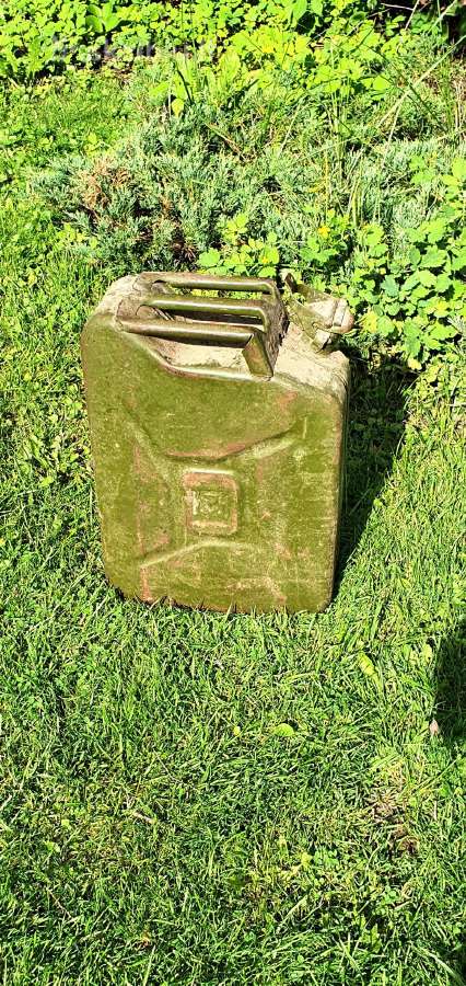 Senas Jerry Can stiliaus 20l kanistras - nuotraukos Nr. 4