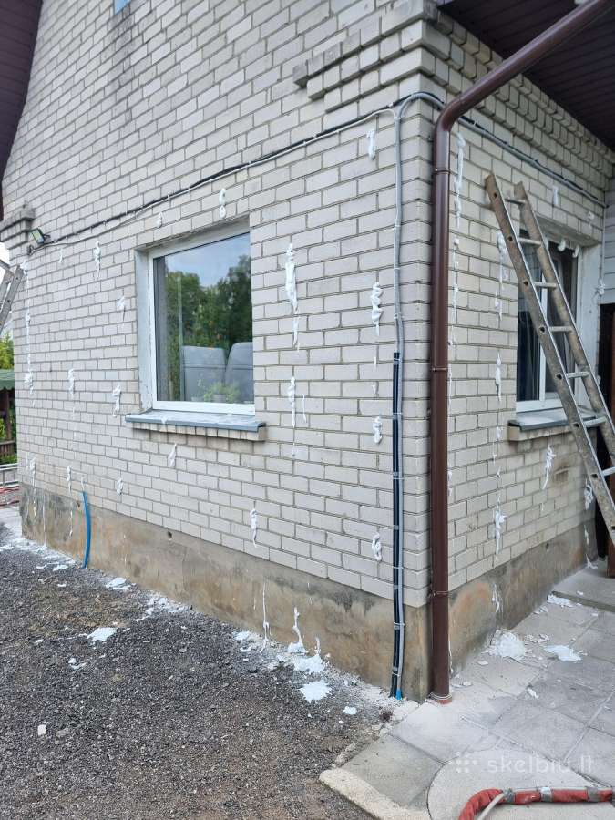 Efektyvus Sienų Šiltinimas Į Oro Tarpus!
