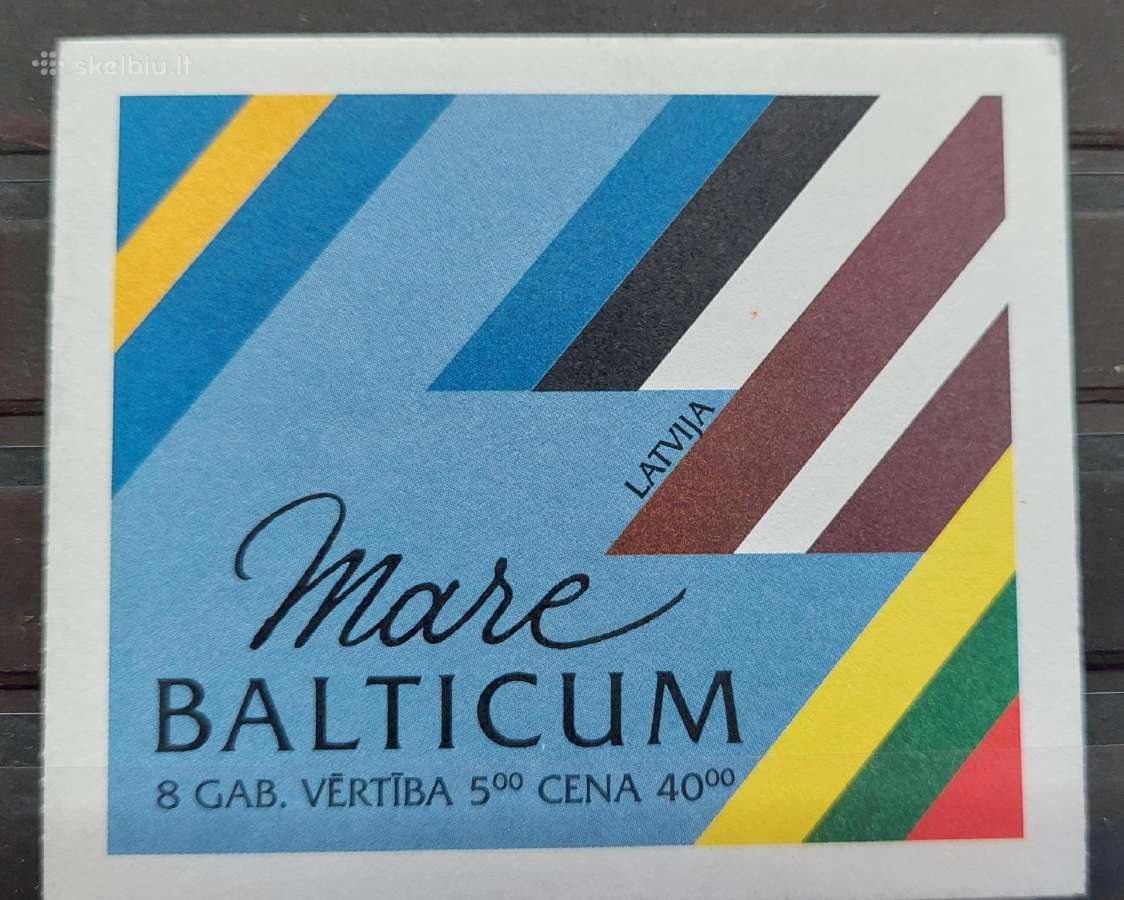 Latvija 1992 paukščiai,švarus,bukletas,michel 340- - nuotraukos Nr. 2