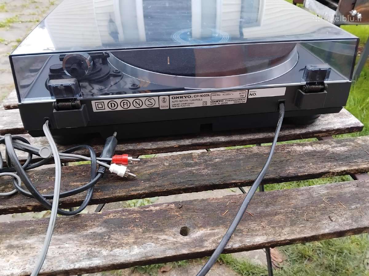 Mitsubishi onkyo hitachi patefonai - nuotraukos Nr. 6
