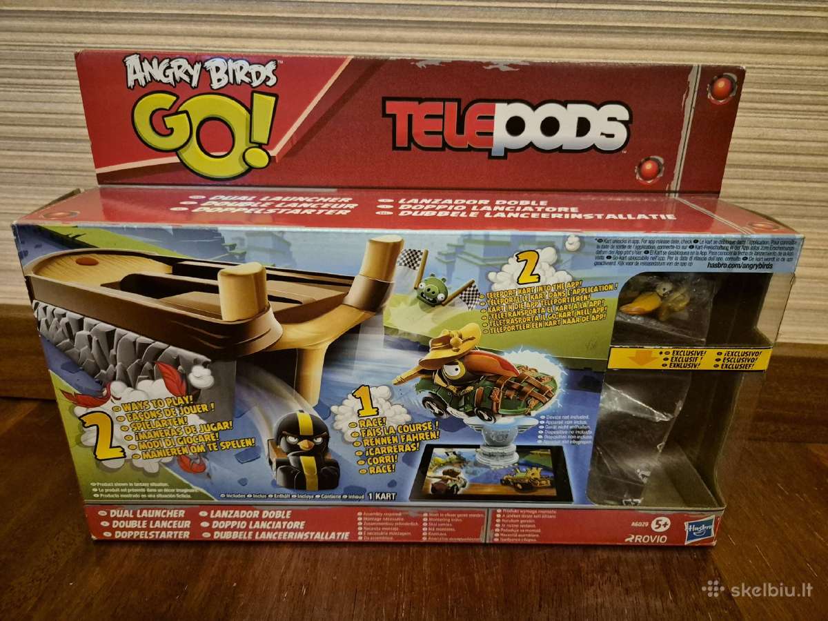 Angry Birds Go! Telepods Dual Launcher rinkinys - nuotraukos Nr. 9