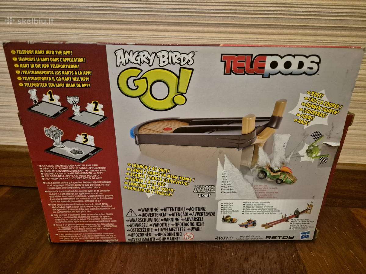 Angry Birds Go! Telepods Dual Launcher rinkinys - nuotraukos Nr. 10
