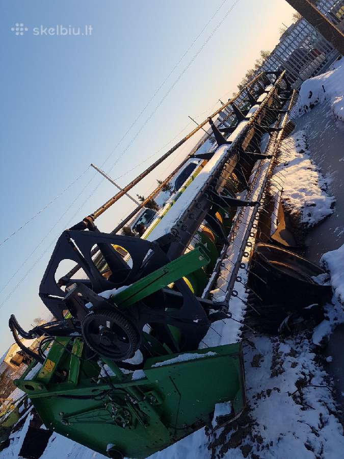 John Deere 635r kederis dalimis