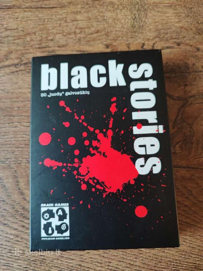 Žaidimas black stories naujas