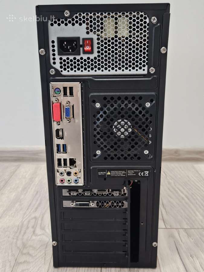 I7 3770, gtx 1060 3gb, 8gb RAM, 120gb SSD, 500 HDD - nuotraukos Nr. 7