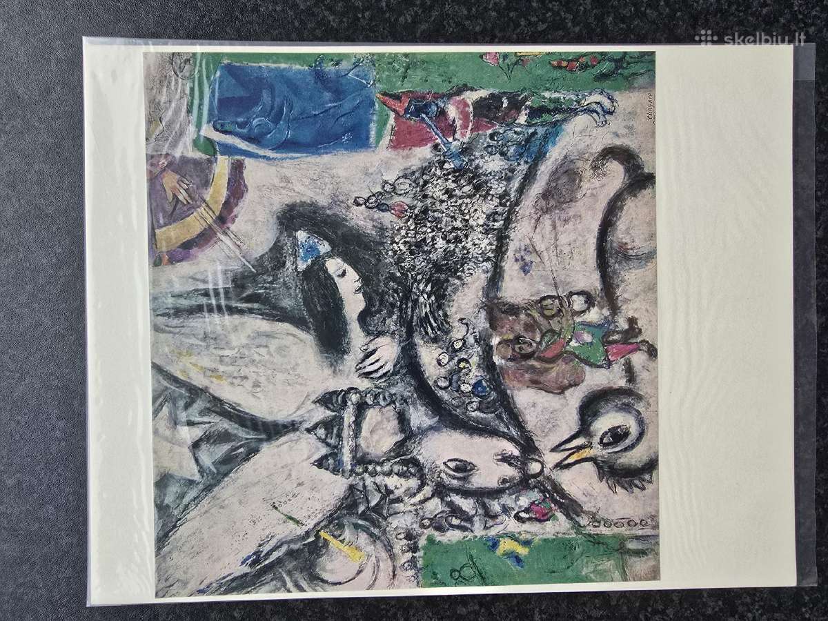 Marc Chagall litografijos - nuotraukos Nr. 5