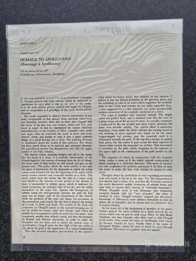 Marc Chagall litografijos - nuotraukos Nr. 10