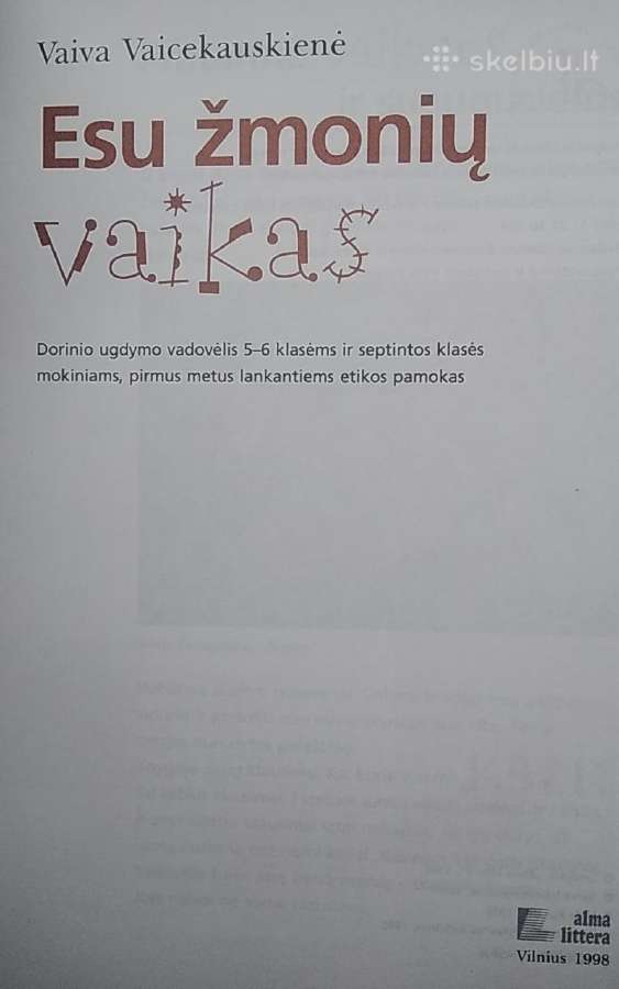 Esu žmonių vaikas - nuotraukos Nr. 2