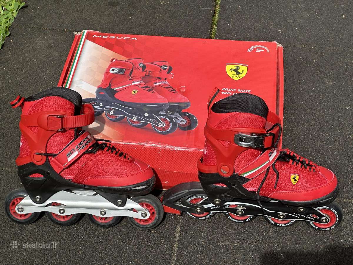 Riedučiai Ferrari Mesuca - 34-37 dydžio