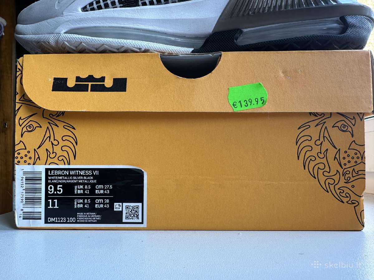 Nike Lebron Witness VII 43 dydis - nuotraukos Nr. 4