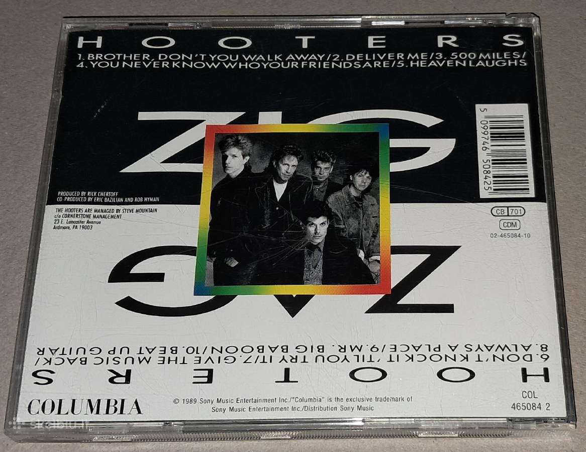 Hooters – Zig Zag (Audio CD) - nuotraukos Nr. 2