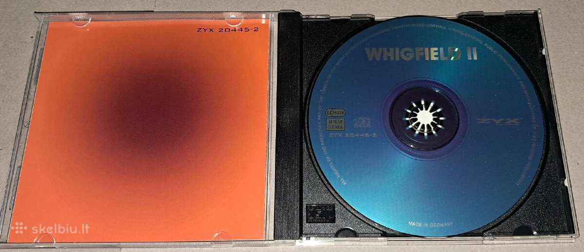 Whigfield – Whigfield II (Audio CD) - nuotraukos Nr. 3