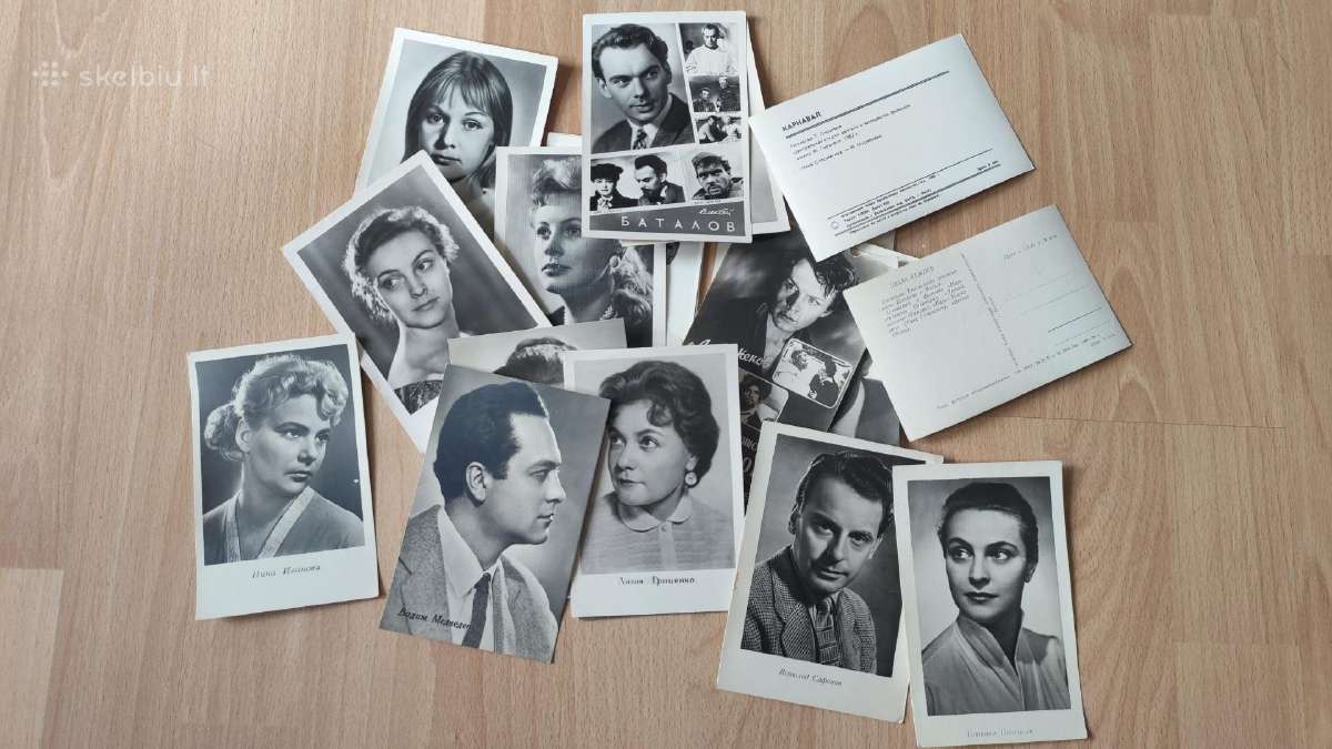 Kino aktorių nuotraukos