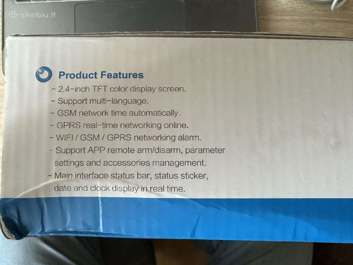Gsm/WiFi apsaugos sistema su 7 durų jutikliais - nuotraukos Nr. 3