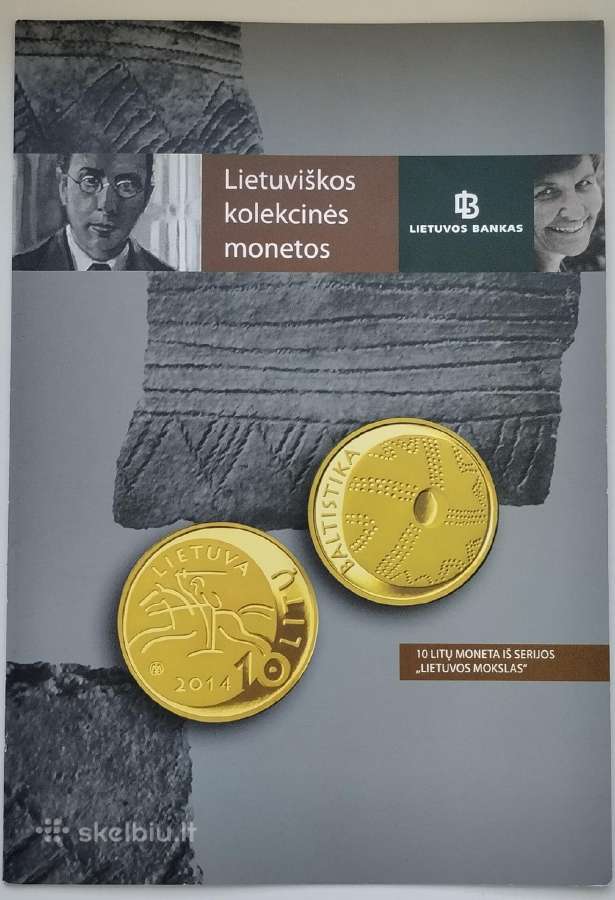 Lb monetų lankstinukai. - nuotraukos Nr. 4