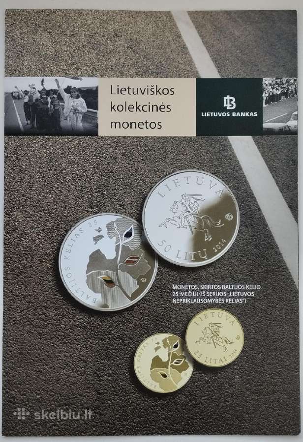 Lb monetų lankstinukai. - nuotraukos Nr. 5