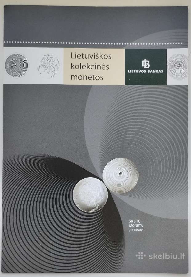Lb monetų lankstinukai. - nuotraukos Nr. 6