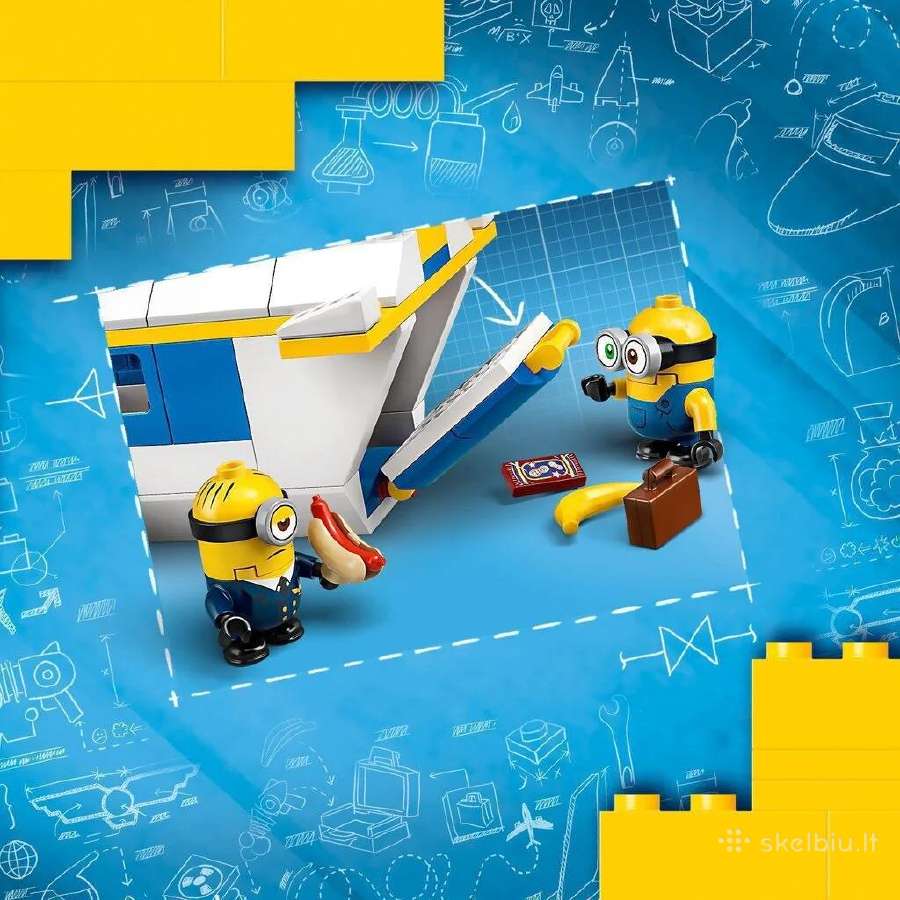 75547 Lego® Minions Minion Pilot in Training - nuotraukos Nr. 4
