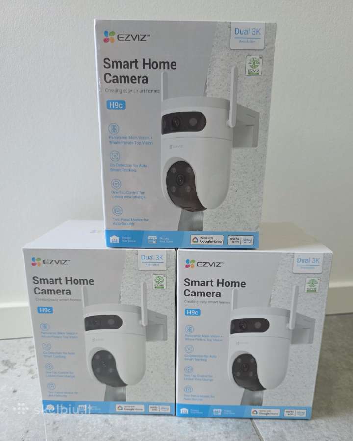 Ezviz Cs-h9c , WiFi ( 5mp + 5 Mp, dviejų lęšių) - nuotraukos Nr. 4