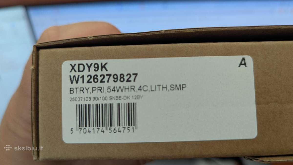 Dell Mvk11, Xphx8, Xdy9k, Vkyjx, 0xdy9k baterija