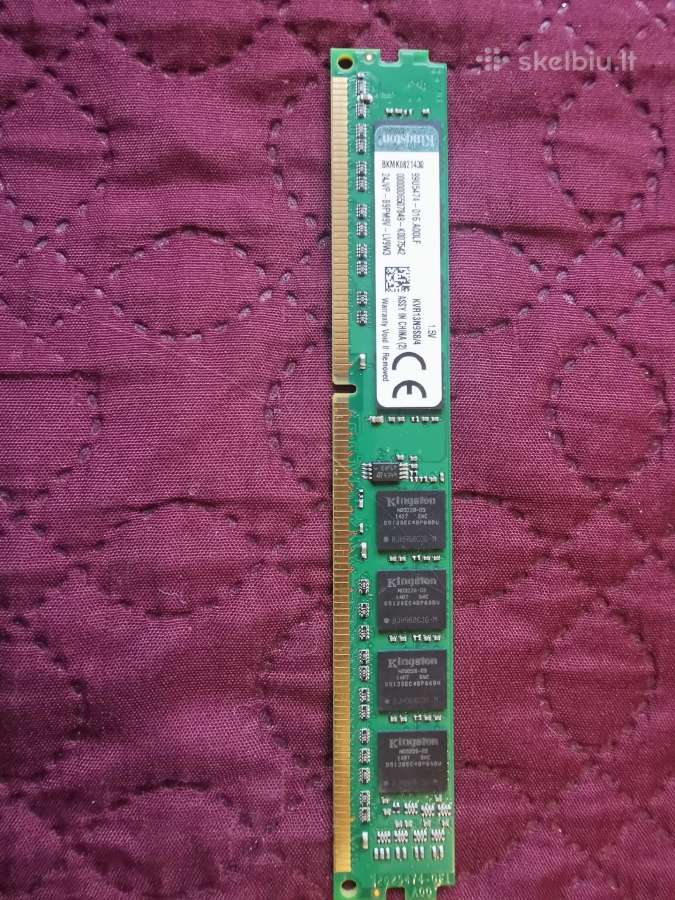 Operatyvioji atmintis Kingston ddr3 4gb - nuotraukos Nr. 2