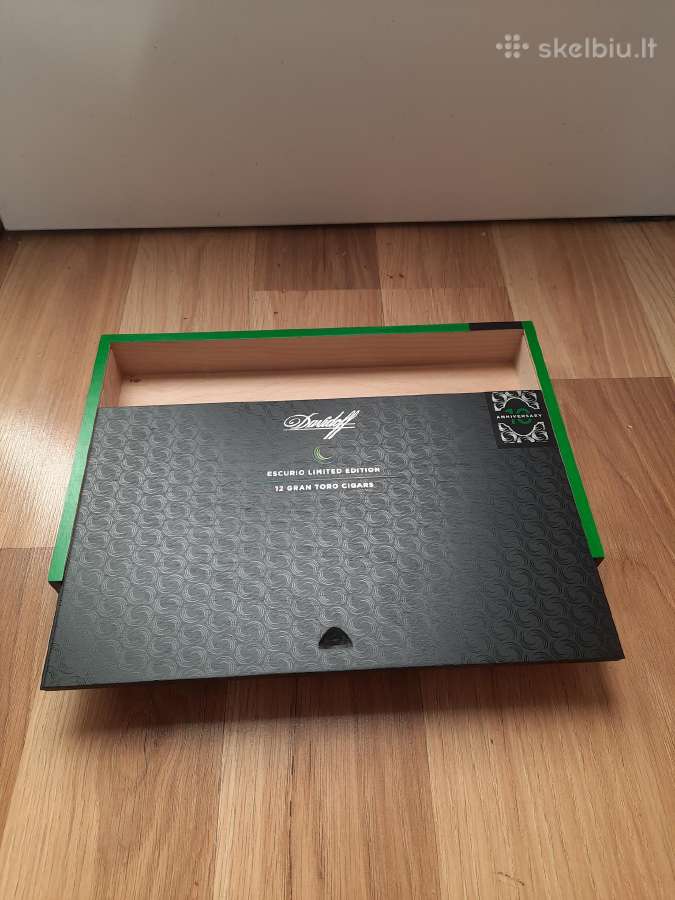 80. Cigarų dėžė Davidoff Escurio Le - nuotraukos Nr. 2