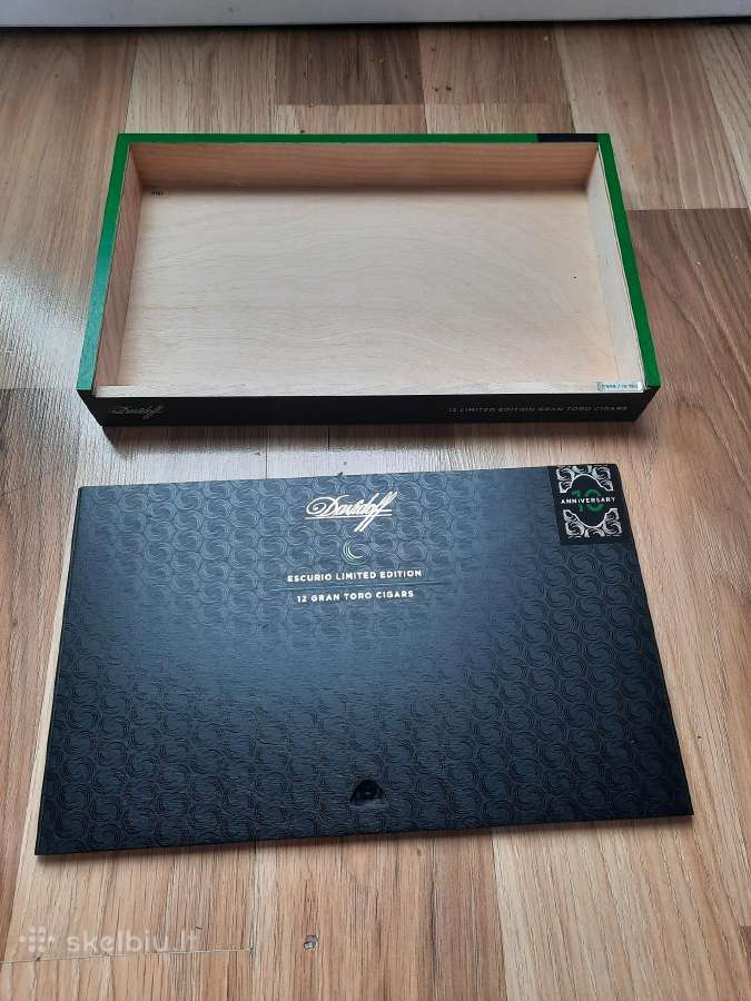 80. Cigarų dėžė Davidoff Escurio Le - nuotraukos Nr. 3