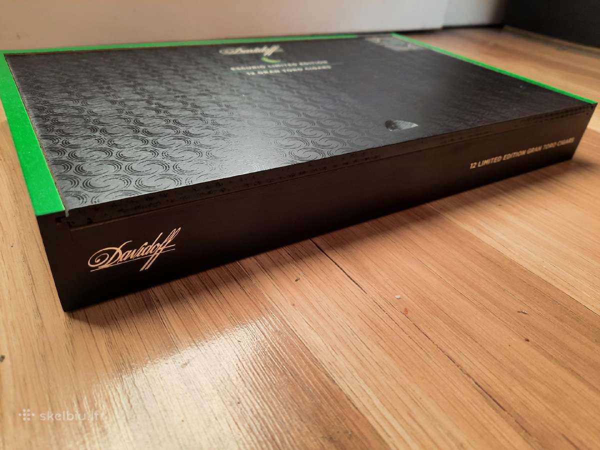 80. Cigarų dėžė Davidoff Escurio Le - nuotraukos Nr. 4