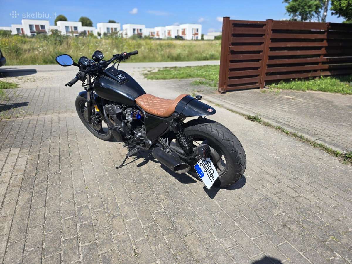 Parduodu čioperį Kawasaki Zl600, custom - nuotraukos Nr. 3