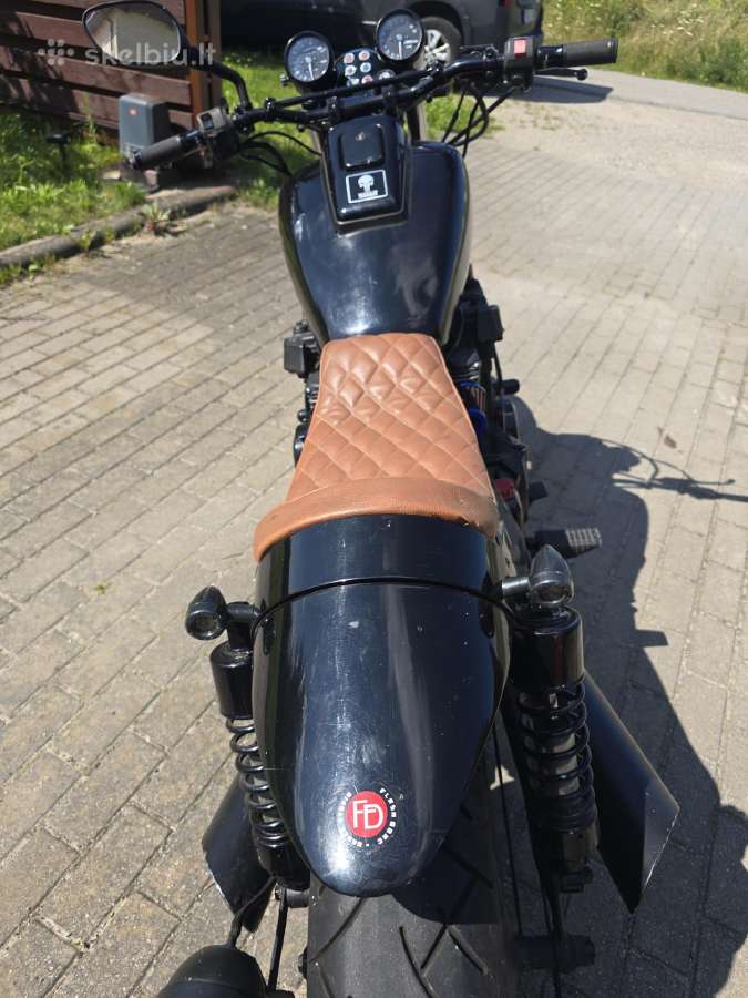 Parduodu čioperį Kawasaki Zl600, custom - nuotraukos Nr. 5
