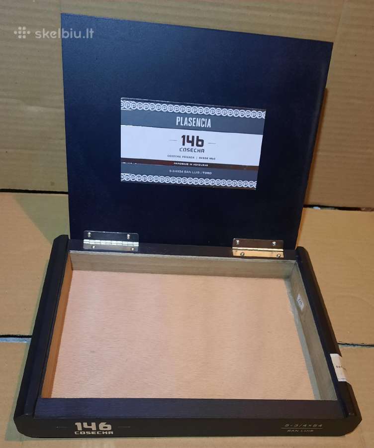 76. Cigarų dėžė Plasencia juoda Cosecha 146 Nr.7 - nuotraukos Nr. 2