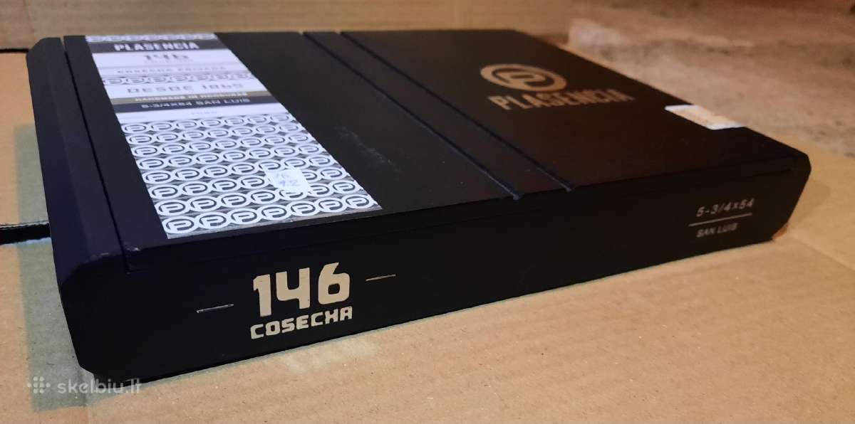 76. Cigarų dėžė Plasencia juoda Cosecha 146 Nr.7 - nuotraukos Nr. 3