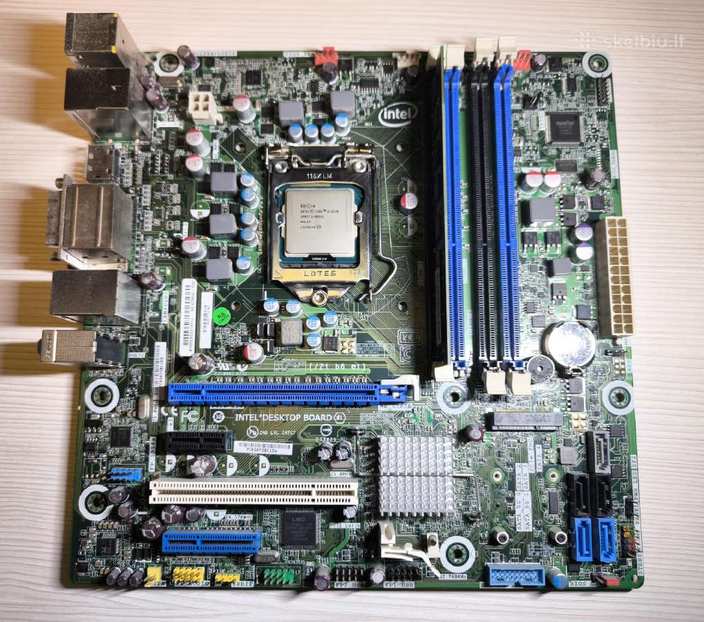 Dq77mk su I5-3570 ir 8gb RAM