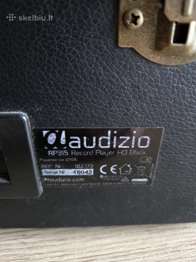 Plokštelių grotuvas Audizio Rp315 - nuotraukos Nr. 7