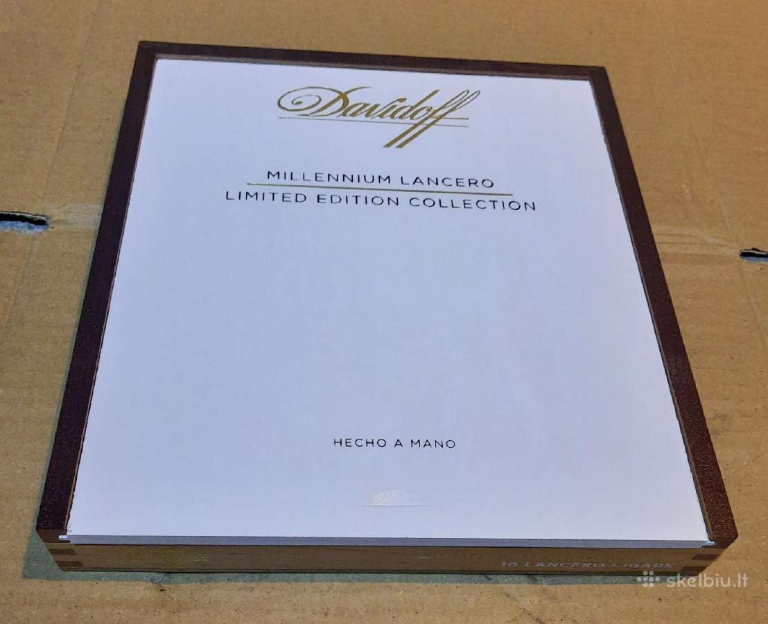 71. Cigarų dėžė Davidoff Millennium Lancero