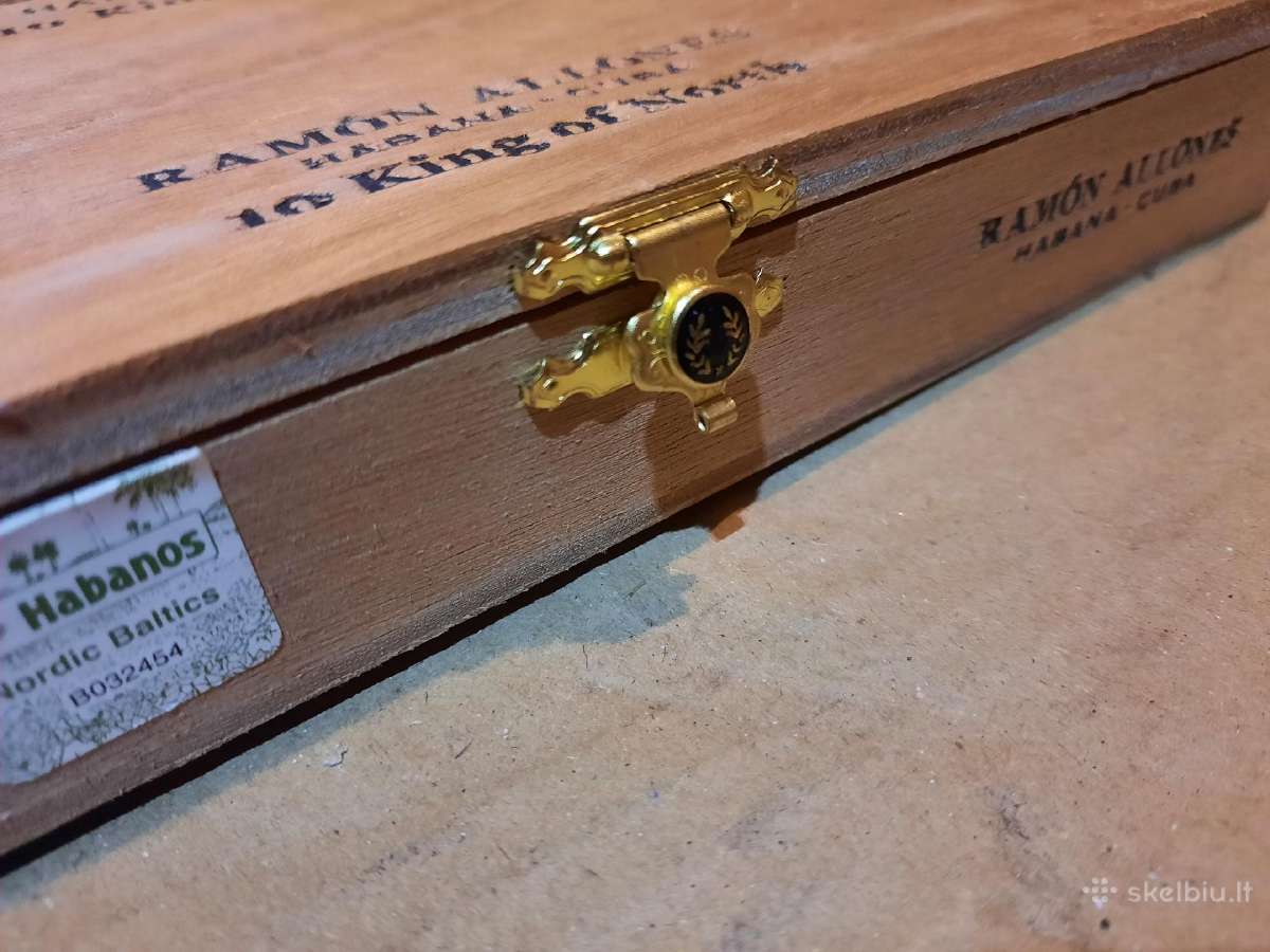 69. Cigarų dėžė Ramon Allones - nuotraukos Nr. 3