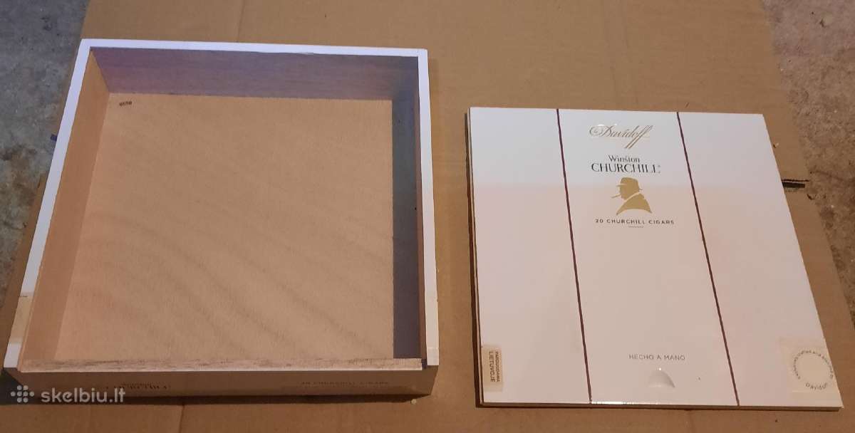 29. Cigarų dėžė Davidoff Winston Churchill - nuotraukos Nr. 3