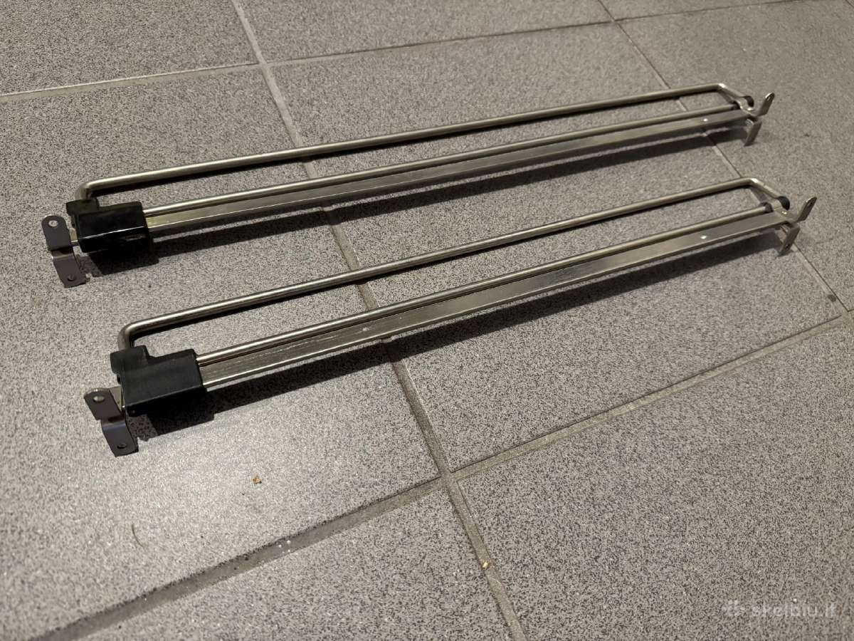 2 ištraukiamos pakabos rūbams: 50 cm ir 45 cm - nuotraukos Nr. 3