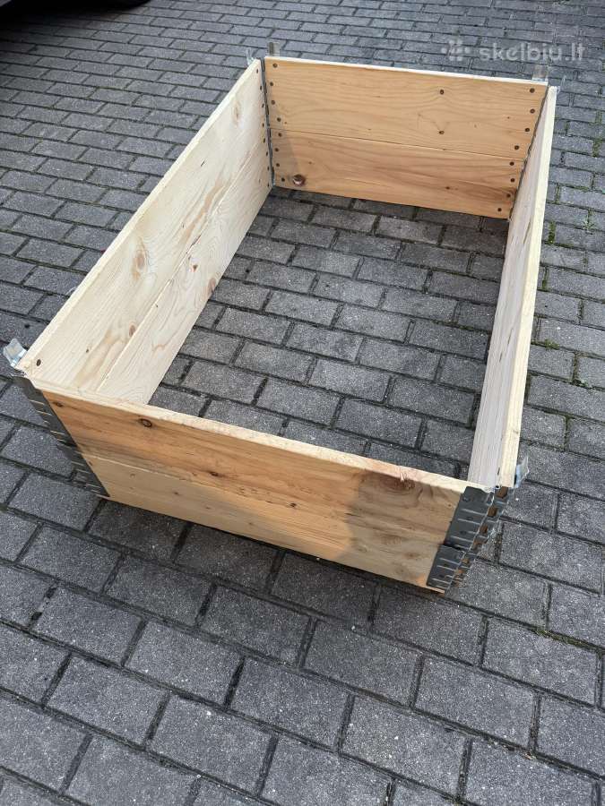 Švediška medinė sekcija 2 vnt (pakeltos lysvės) - nuotraukos Nr. 2
