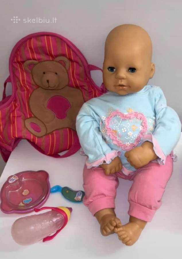 Baby born lėlė. Nešioklė originali zapf creation - nuotraukos Nr. 8