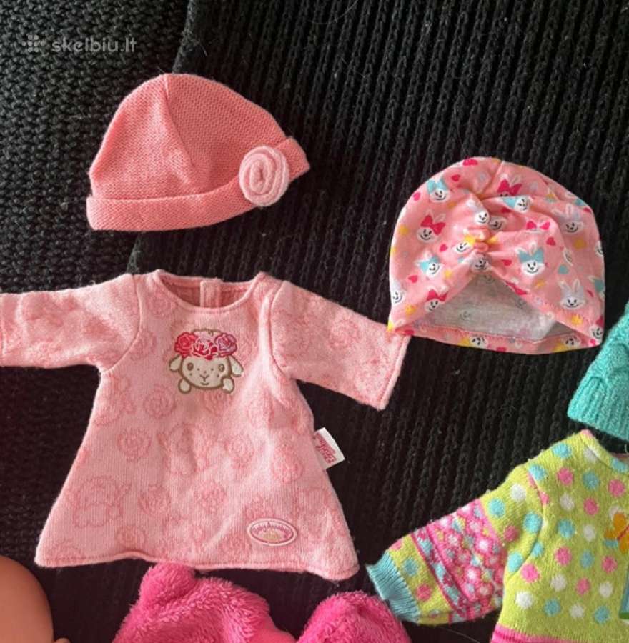 Baby born lėlė magic su rūbais batukais ir priedai - nuotraukos Nr. 3