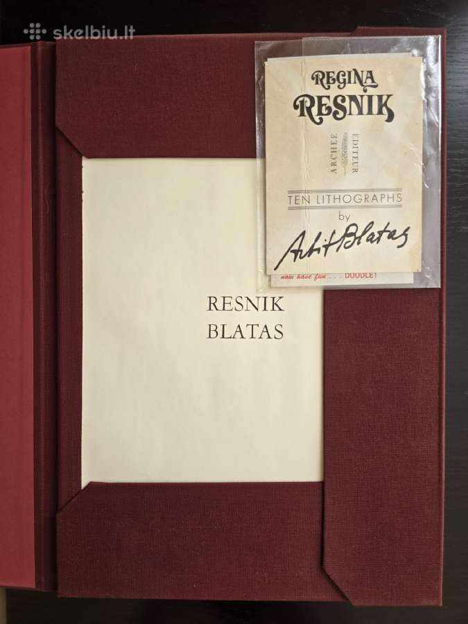 Arbit Blatas 10 litografijų rinkinys - nuotraukos Nr. 2