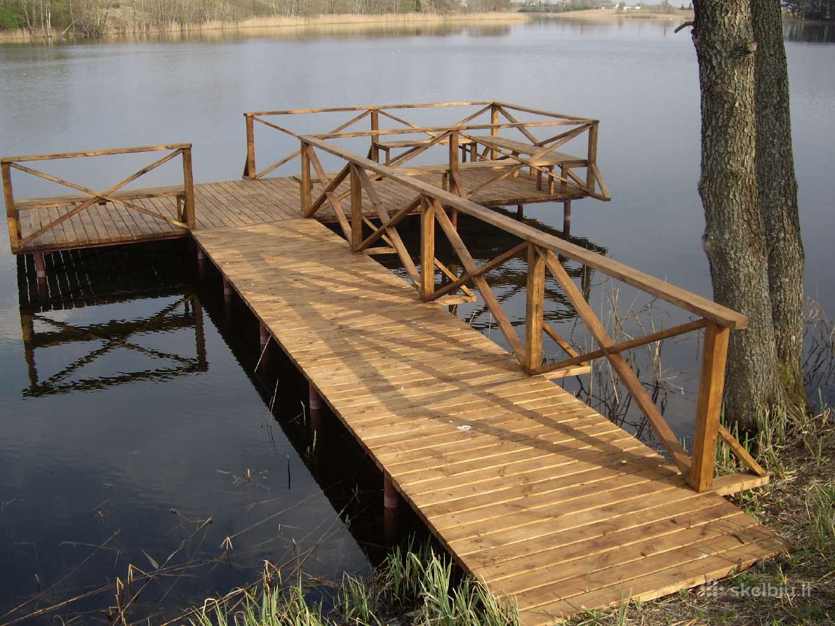 Lieptai Tiltai. Polinių tiltų lieptų statyba - nuotraukos Nr. 2