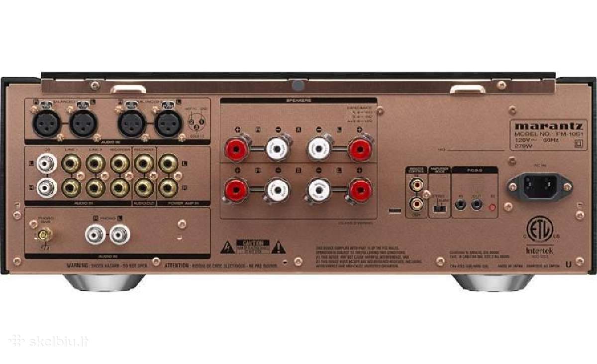 Marantz Stereo 70s tinklinis stiptrintuvas - nuotraukos Nr. 12