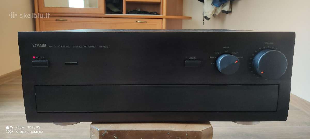 Garso stiprintuvas Yamaha ax890 su pultu