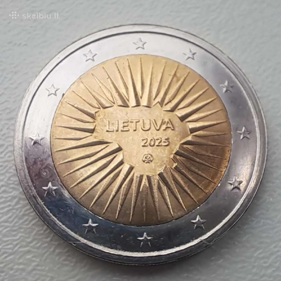 2 € moneta gynybai