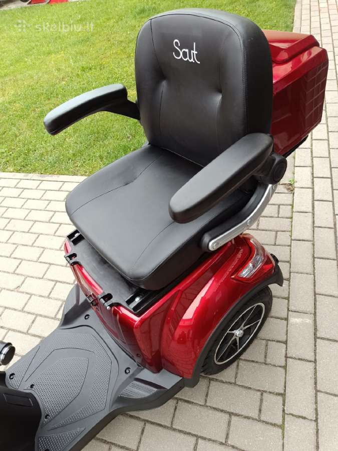 Elektrinis Skuteris motoroleris - nuotraukos Nr. 8