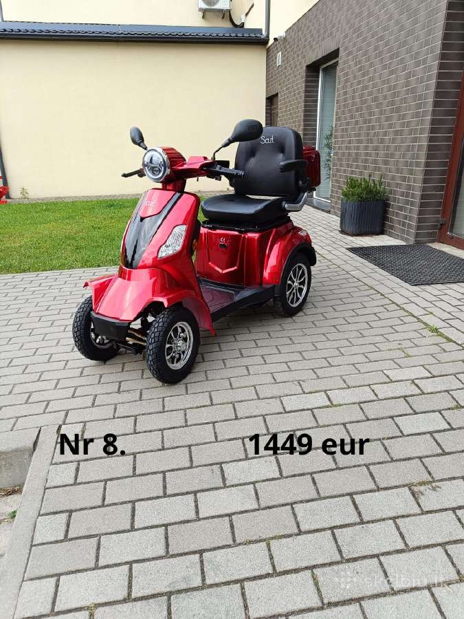 Elektrinis Skuteris motoroleris - nuotraukos Nr. 18