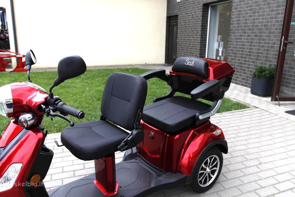 Elektrinis Skuteris motoroleris - nuotraukos Nr. 22